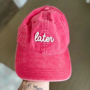 PINK Victoria secret ball cap
